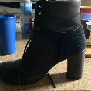 Timberland high heeled boots